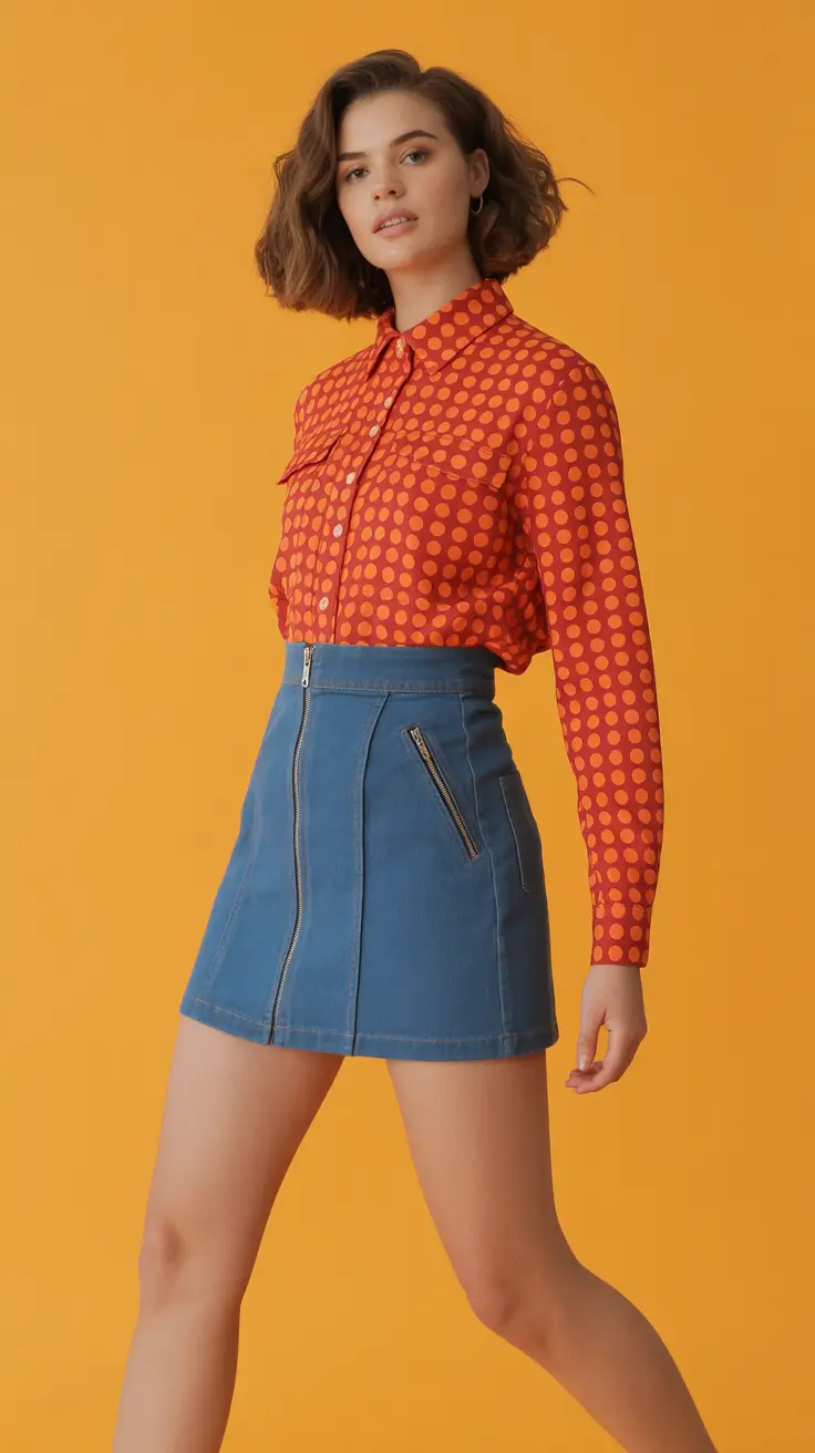 trendy spring outfits women 2026 Vintage Energy with a Modern Spring Twist