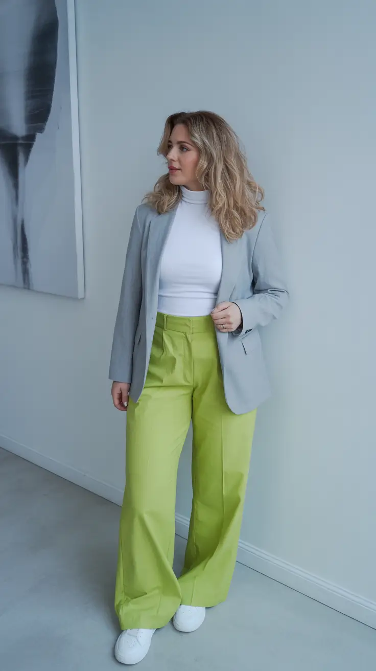 trendy spring outfits women 2026 Spring Power-Dressing with a Fresh Color Twist