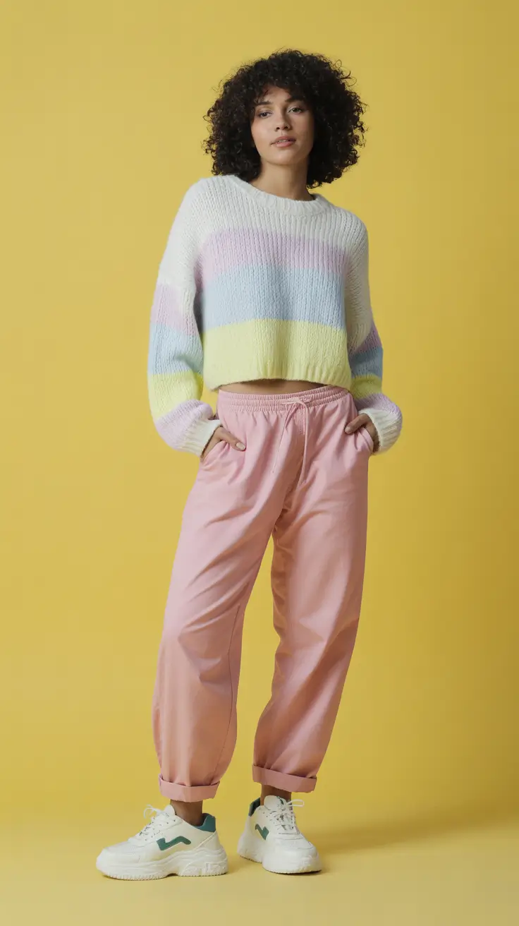 trendy spring outfits women 2026 Pastel Comfort for Slow Spring Mornings