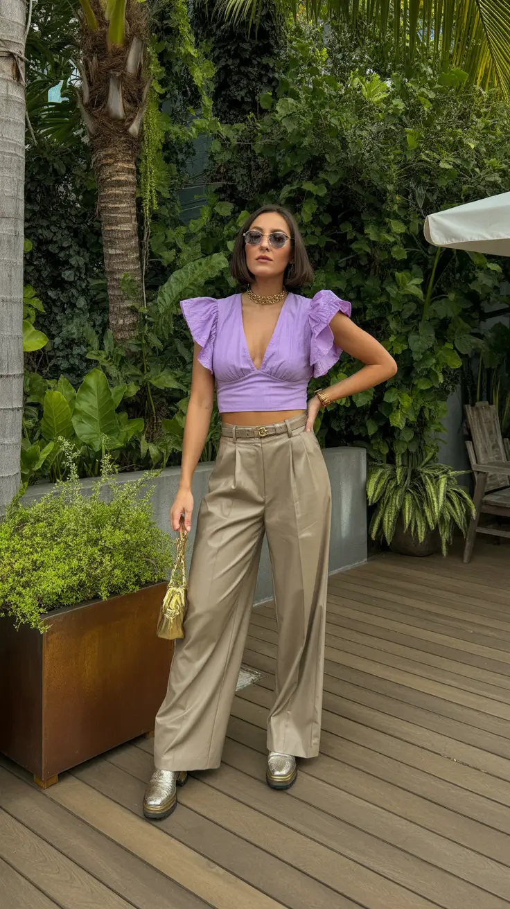 spring outfits women over 40 2026 Soft Pastels With Tailored Neutrals