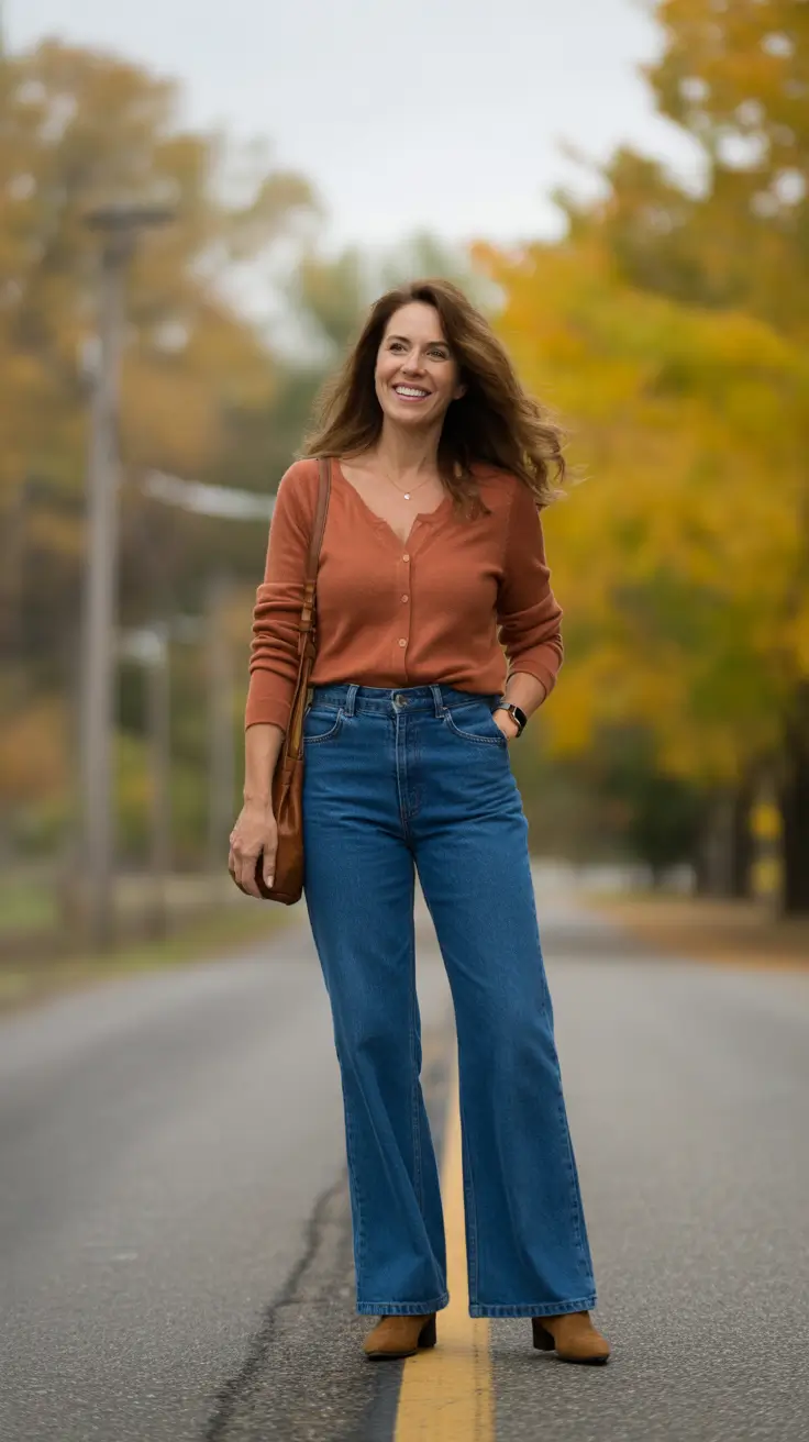 spring outfits women over 40 2026 Warm Neutrals for Everyday Ease