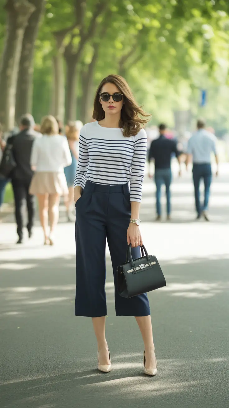 spring workwear 2026 Classic Stripes for Effortless City Days