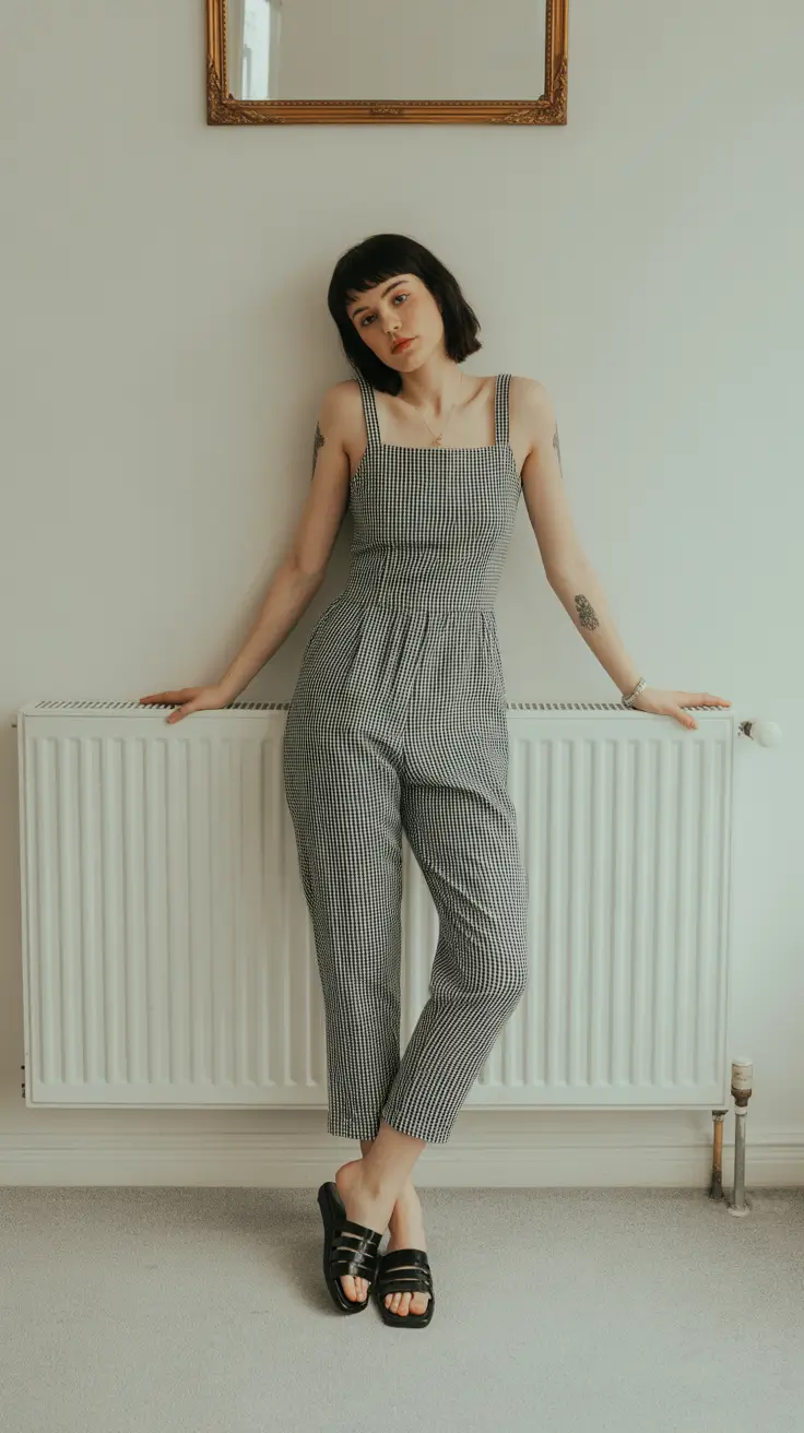 soft spring wardrobe hues 2026 Gingham Simplicity and the Ease of Spring Minimalism