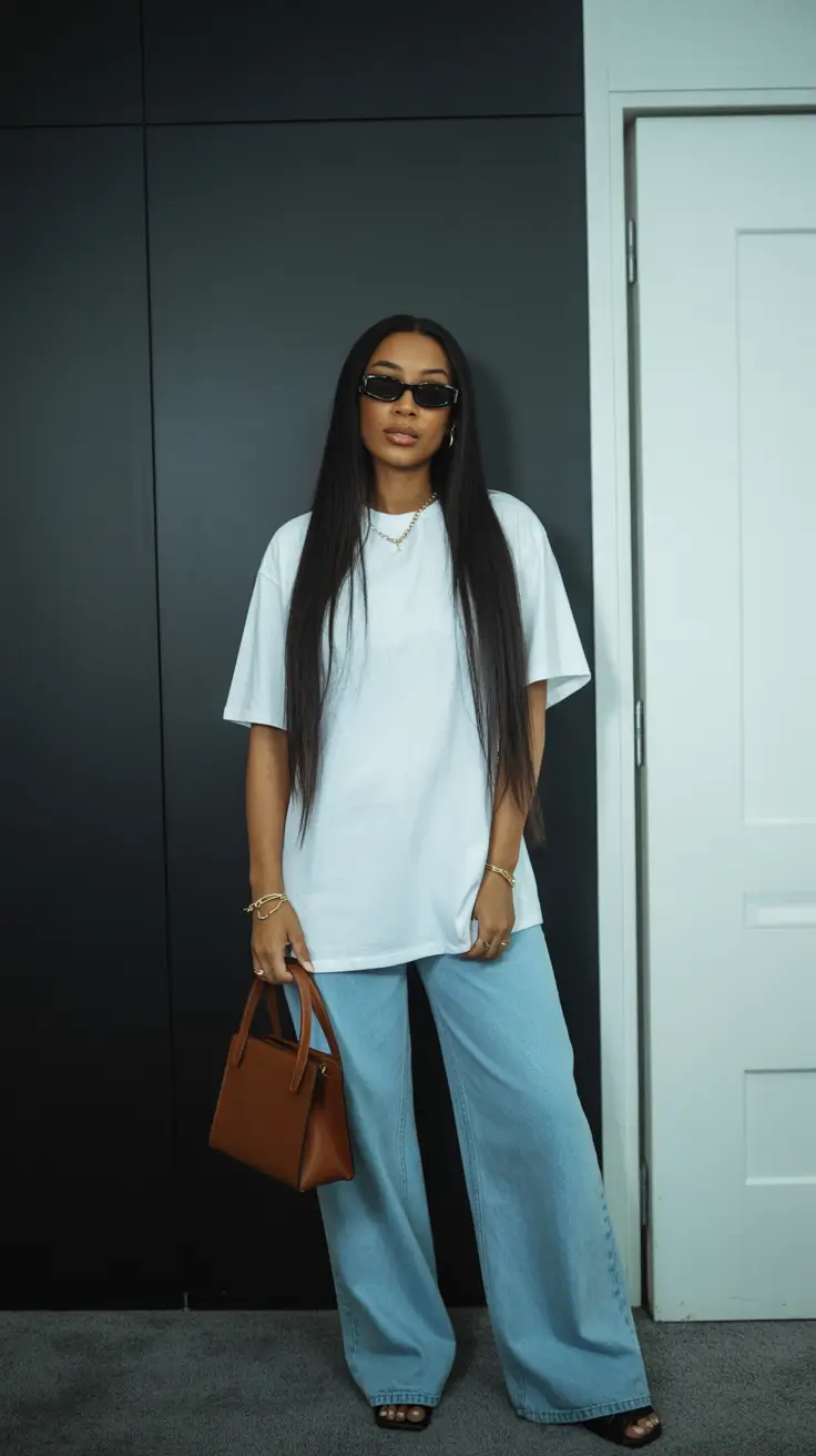 spring outfits black women 2026 Clean Lines and Oversized Calm