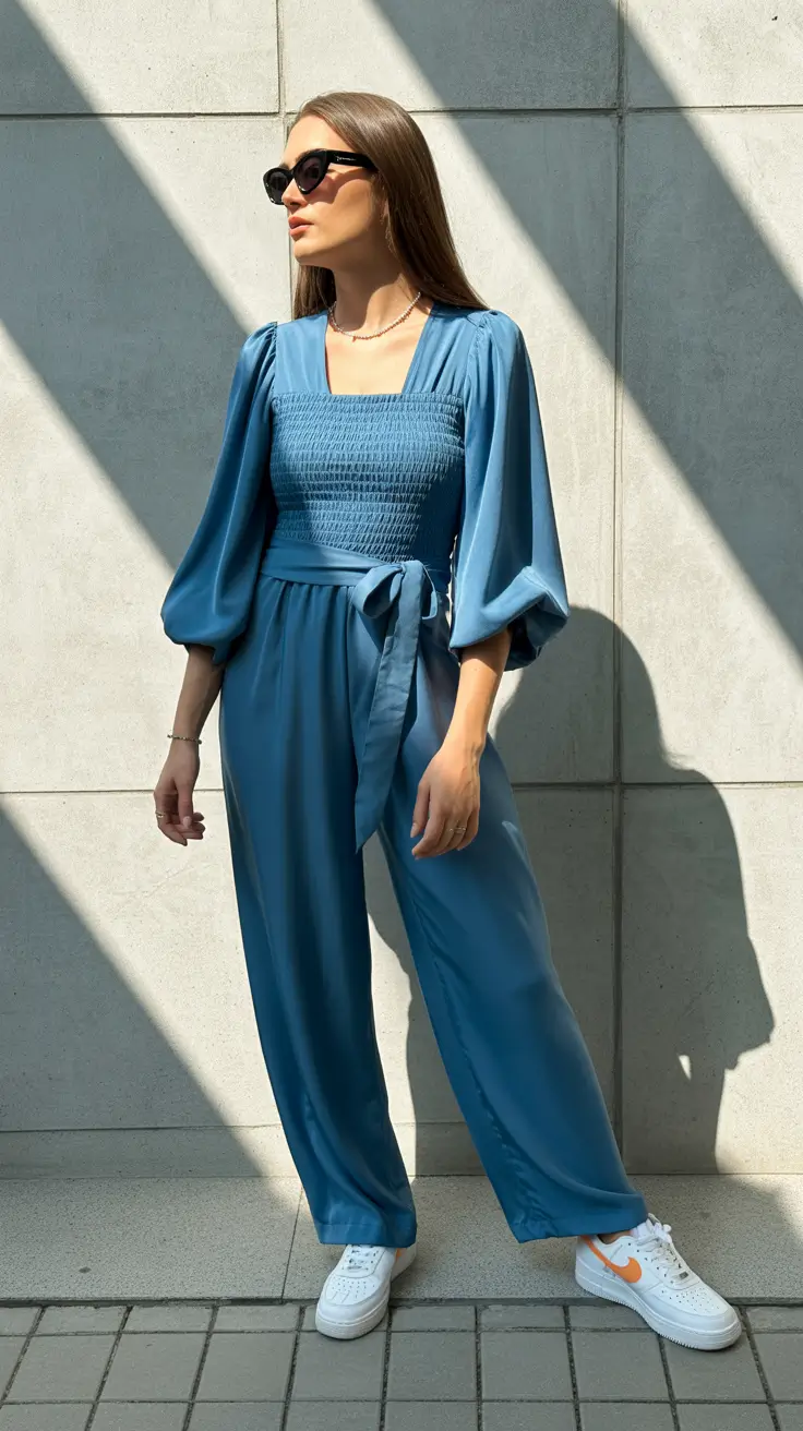 chic summer fashion outfits 2026 Soft Structure Meets Sporty Elegance