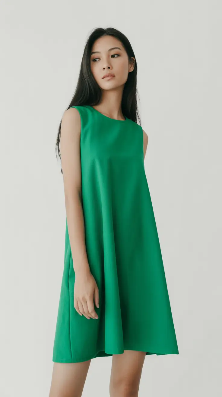 summer A-line sleeveless dresses Bold Color Statements That Feel Effortless