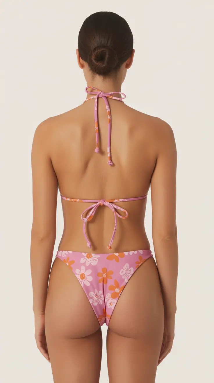 summer bikinis for women 2026 Soft Floral Tie-Back - The Detail You Don’t See Coming