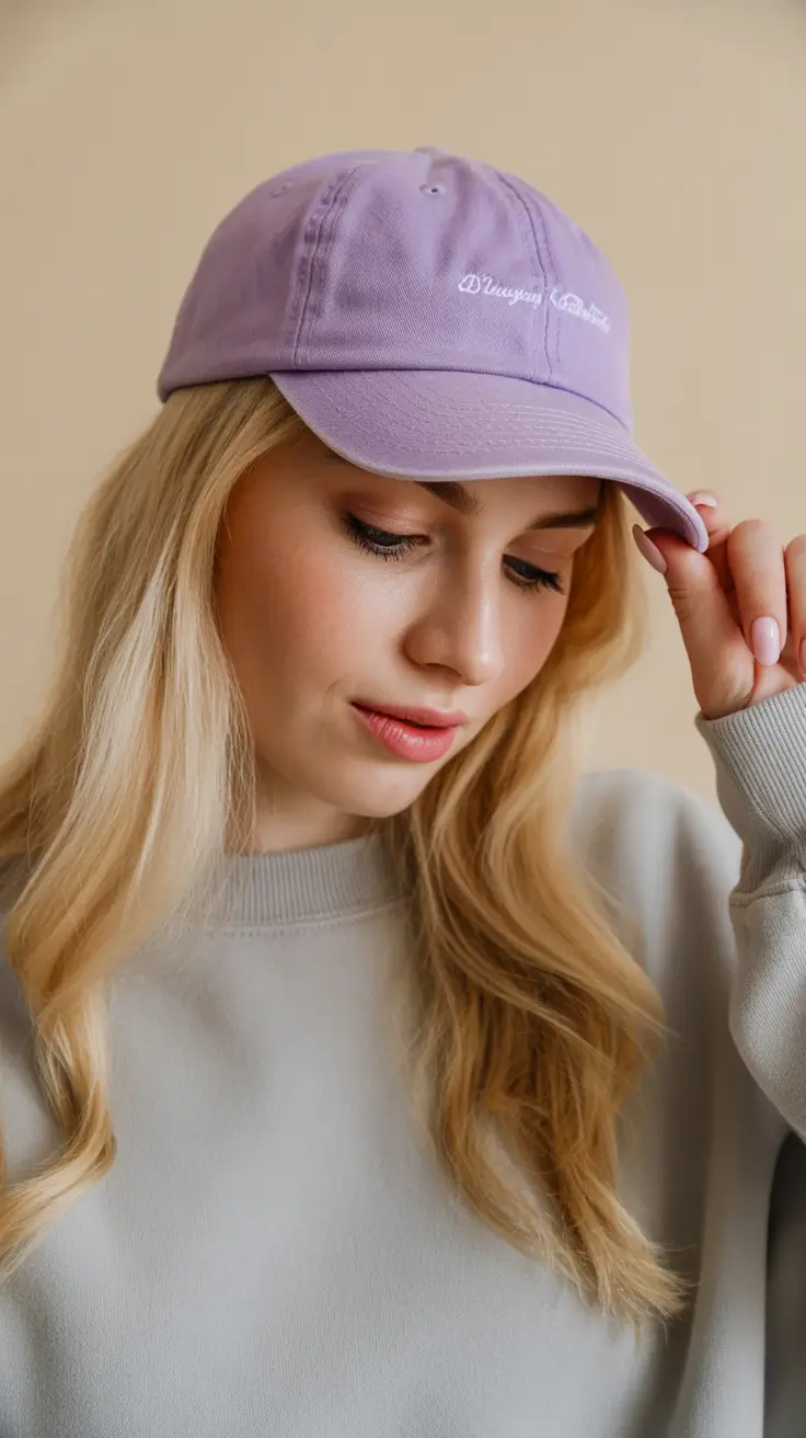 summer heads 2026 Soft lilac calm - the pastel cap reset