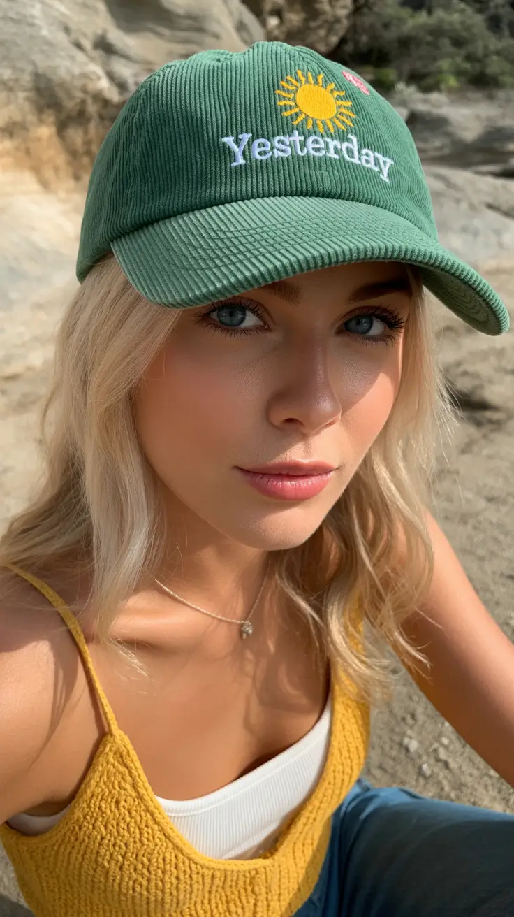 summer heads 2026 Retro sunshine - the corduroy cap comeback