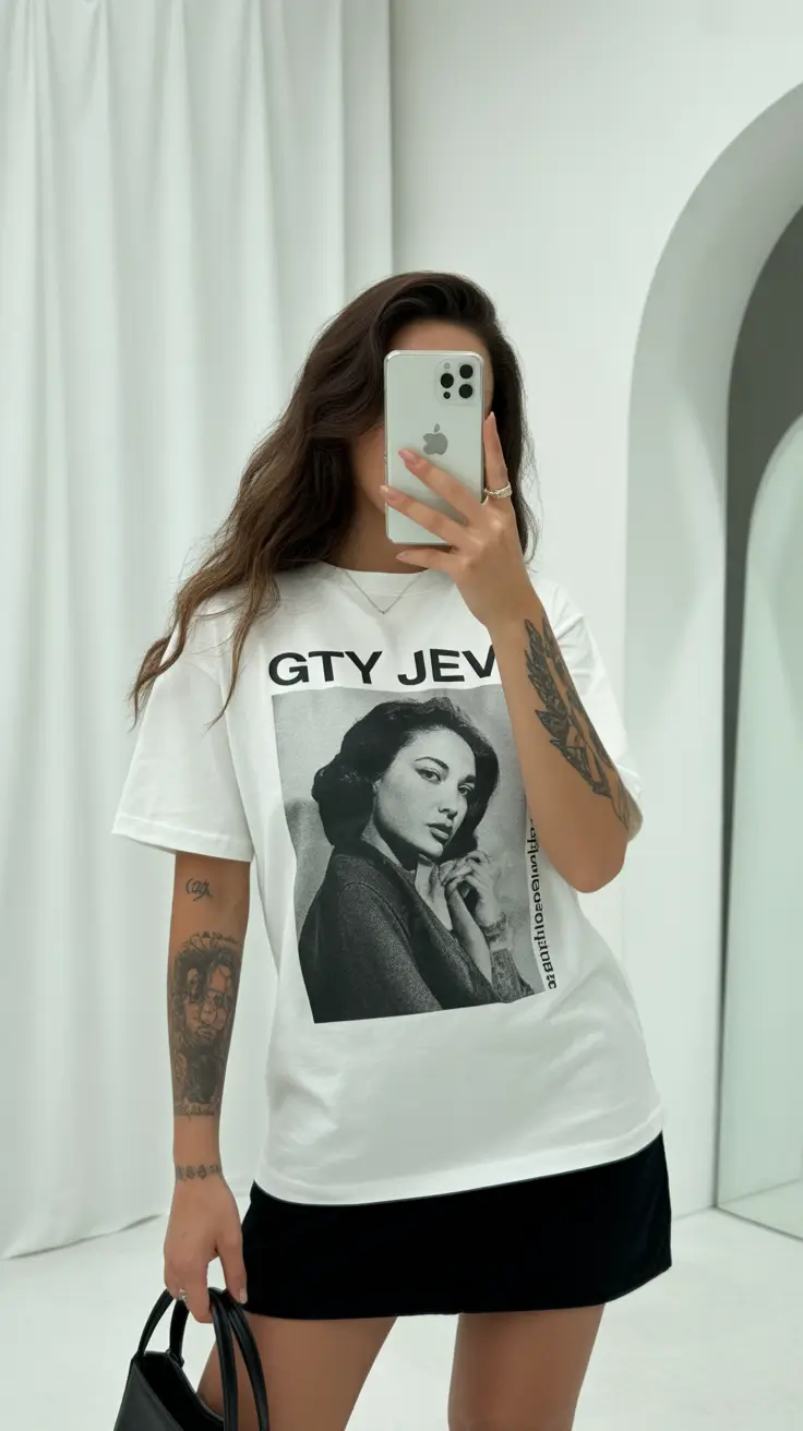 Comfy Every Day Spring Outfits 2026 - Graphic Minimalism for an Urban Spring Mood