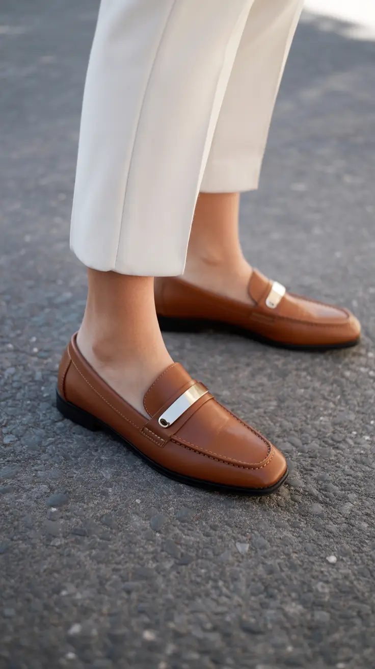 cute spring shoes 2026 - Warm Caramel Loafers for Refined Spring Moments