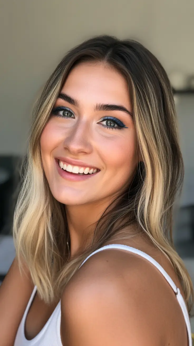 elegant spring balayage hair color 2026 Soft Bright Blonde Melt with a Fresh Spring Glow