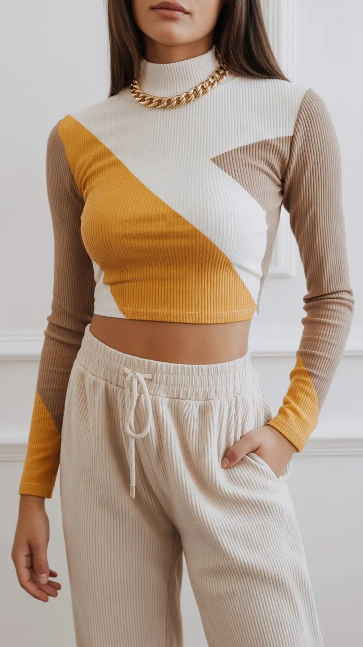 spring fashion outfits 2026 Colorblock Cool