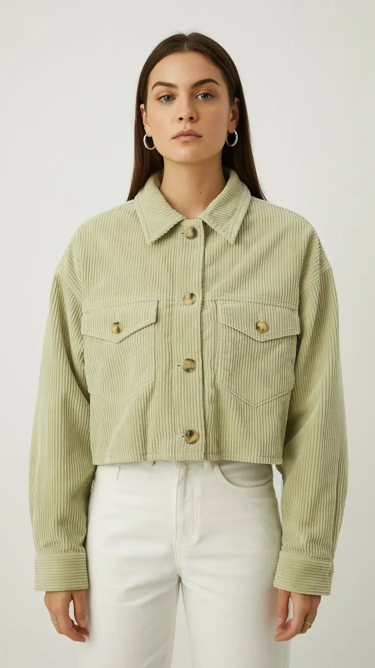 spring fashion outfits 2026 Soft Corduroy Minimalism