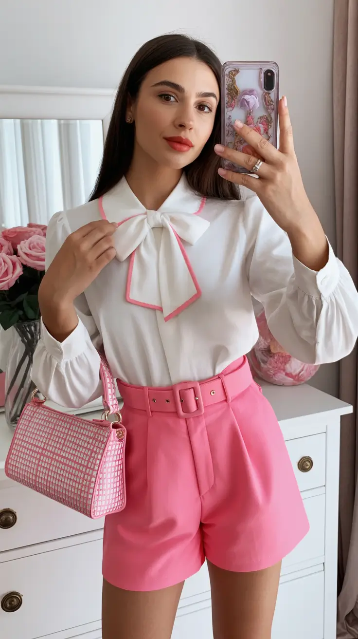 spring fashion outfits 2026 Playful Pinks Confidence