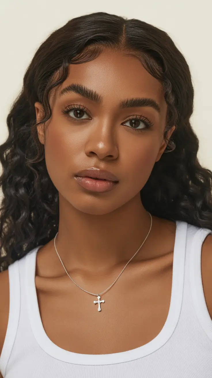 sophisticated spring hairstyle for black women 2026 Defined Natural Curls with Soft Baby Hairs