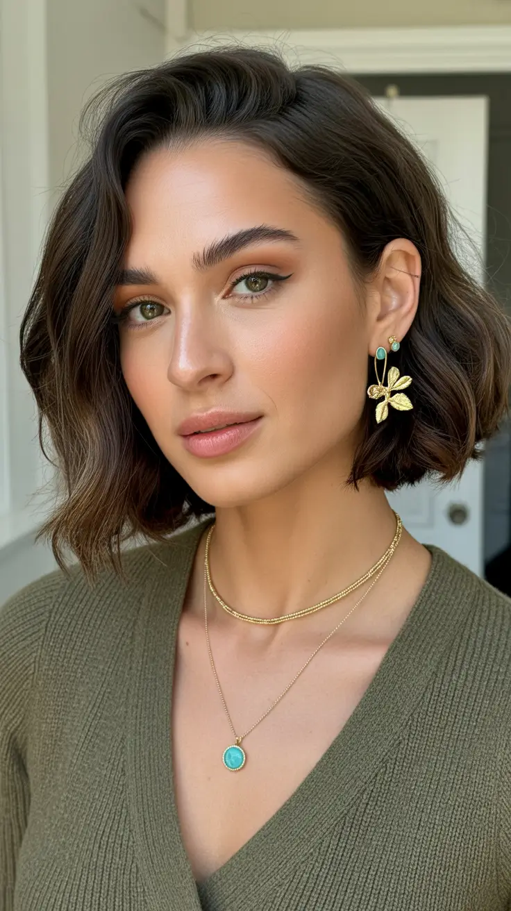 spring hair color for tan skin Rich Espresso Melt for Light Olive Skin