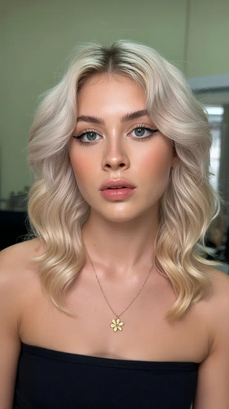 spring blonde hair color 2026 soft layered blonde with dimensional highlights