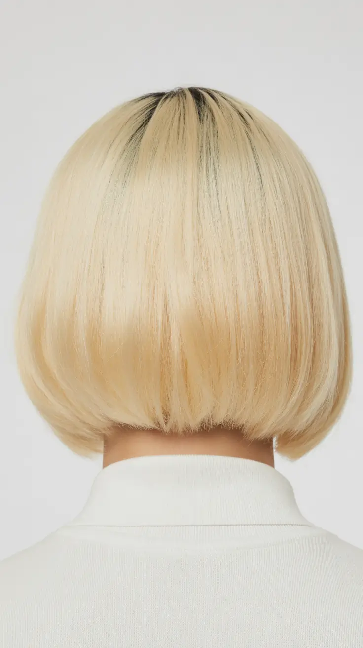 blonde hair color ideas spring 2026 classic rounded bob