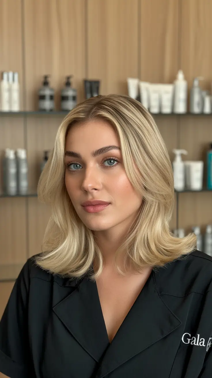 blonde hair color ideas spring 2026 honey blonde layered style