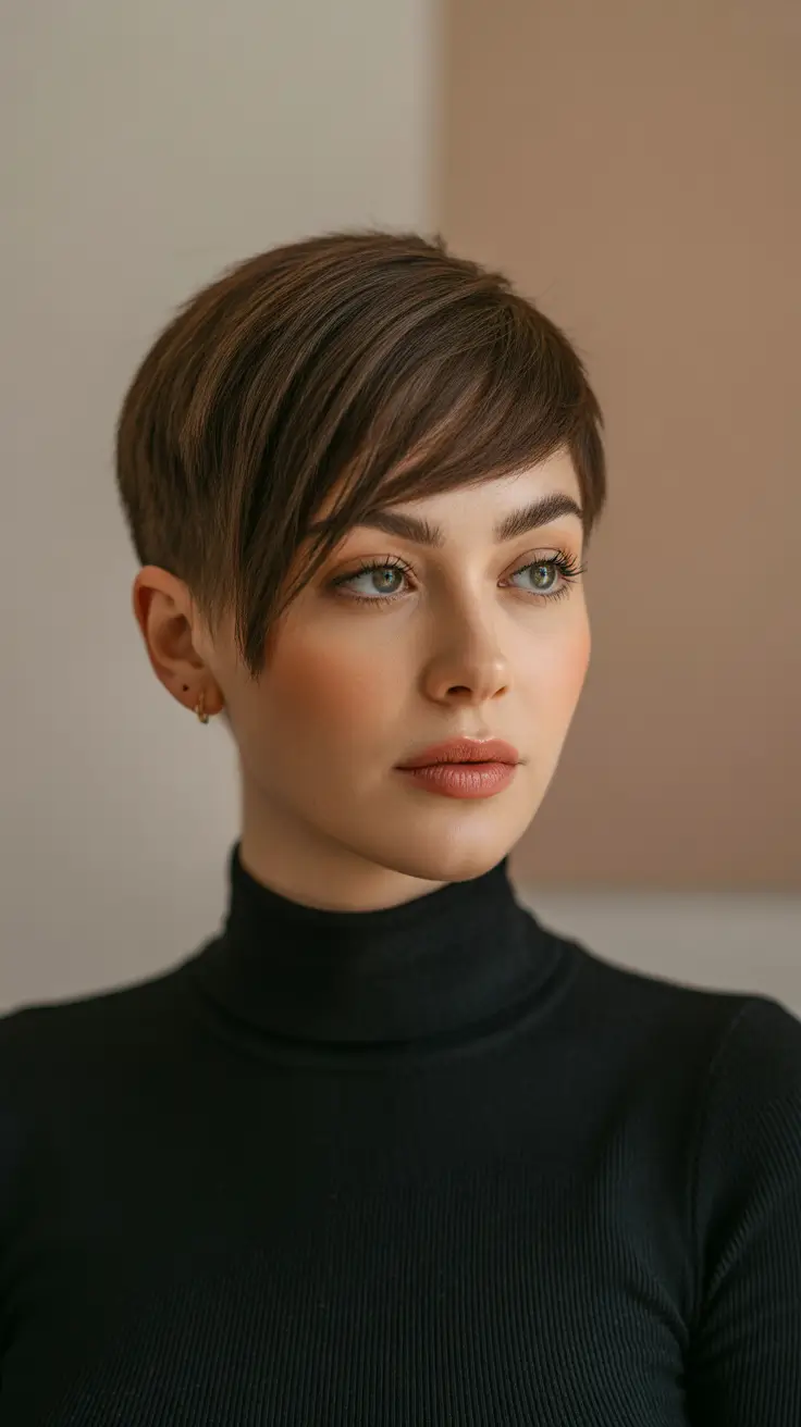 spring haircuts 2026 Chic Asymmetrical Pixie