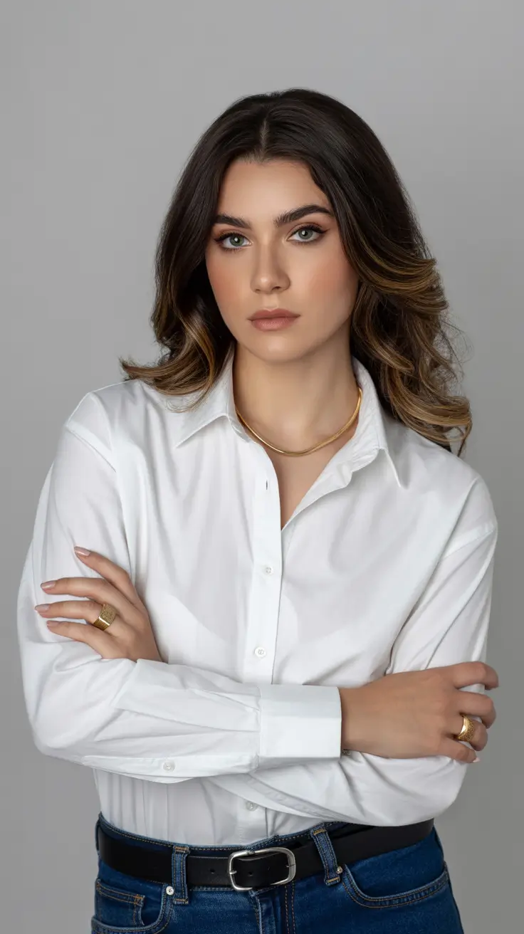 spring haircuts 2026 Soft Layered Medium Cut with Polished Movement