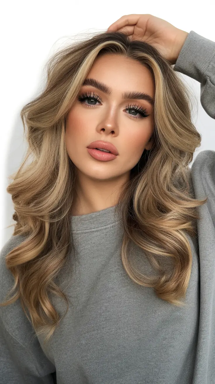 summer hair color for blondes 2026 dimensional Voluminous Beige Balayage with Soft Sculpted Waves