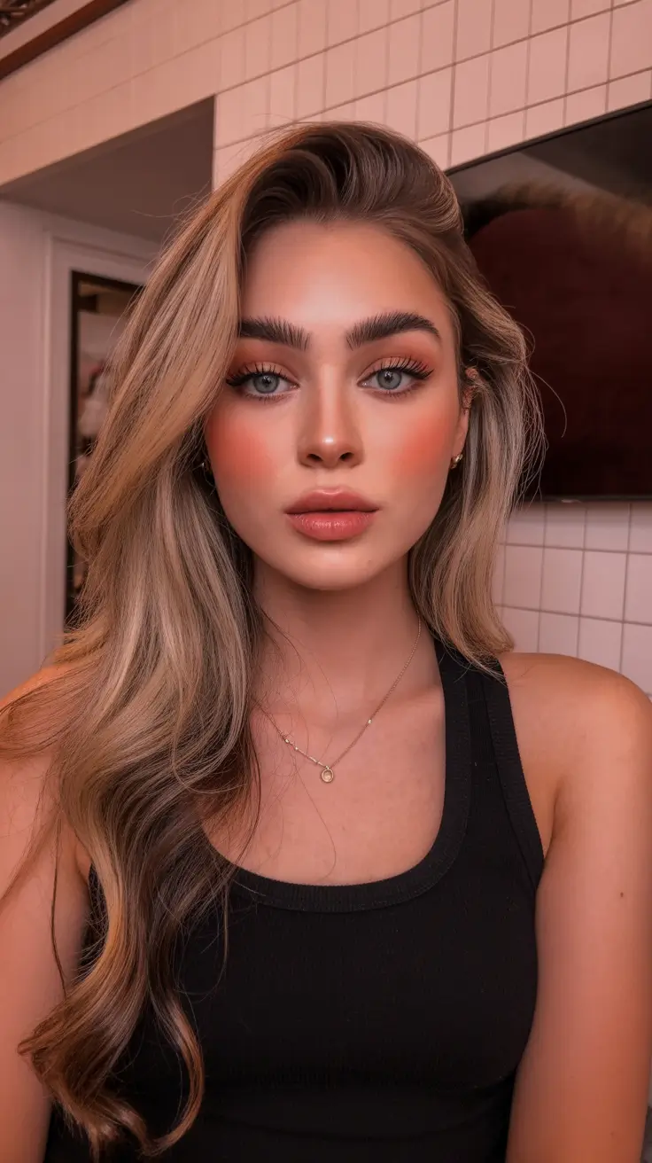 summer hair color for blondes 2026 dimensional Glossed Honey Layers with Caramel Dimension