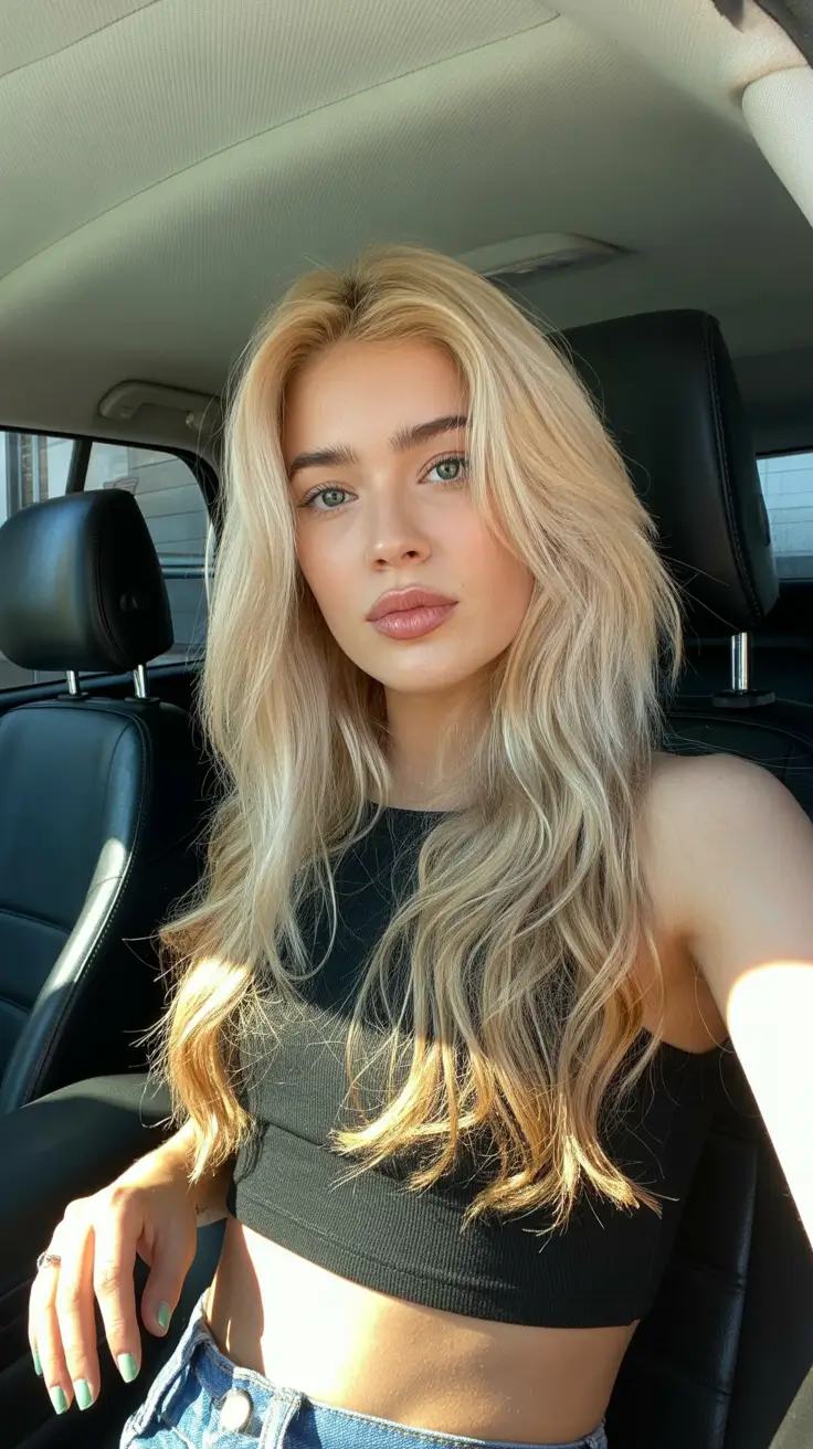 summer hair color for blondes 2026 dimensional Soft Honey Balayage Lengths with Lived-In Glow