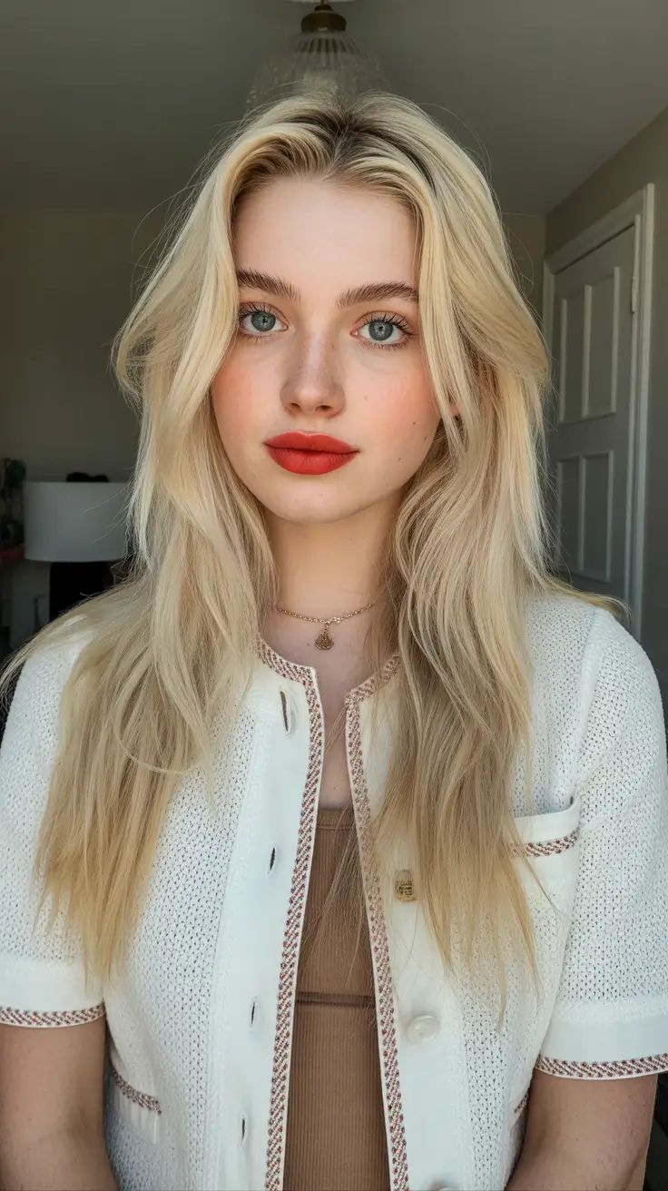 summer hair color ideas 2026 dimensional Buttercream Blonde With Natural Airy Layers
