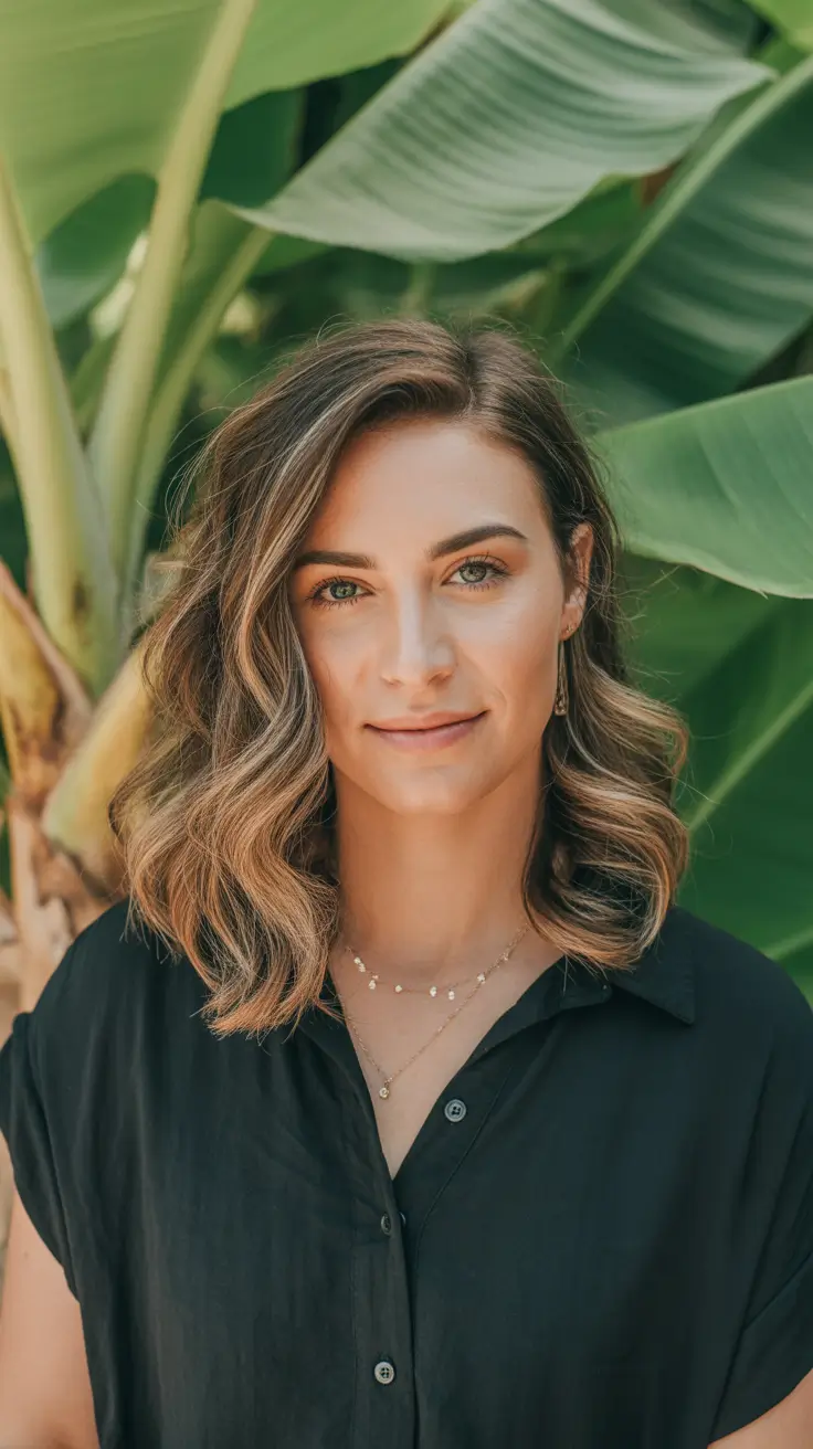summer hair color ideas 2026 dimensional Tropical Bronde Waves With Dimensional Flow