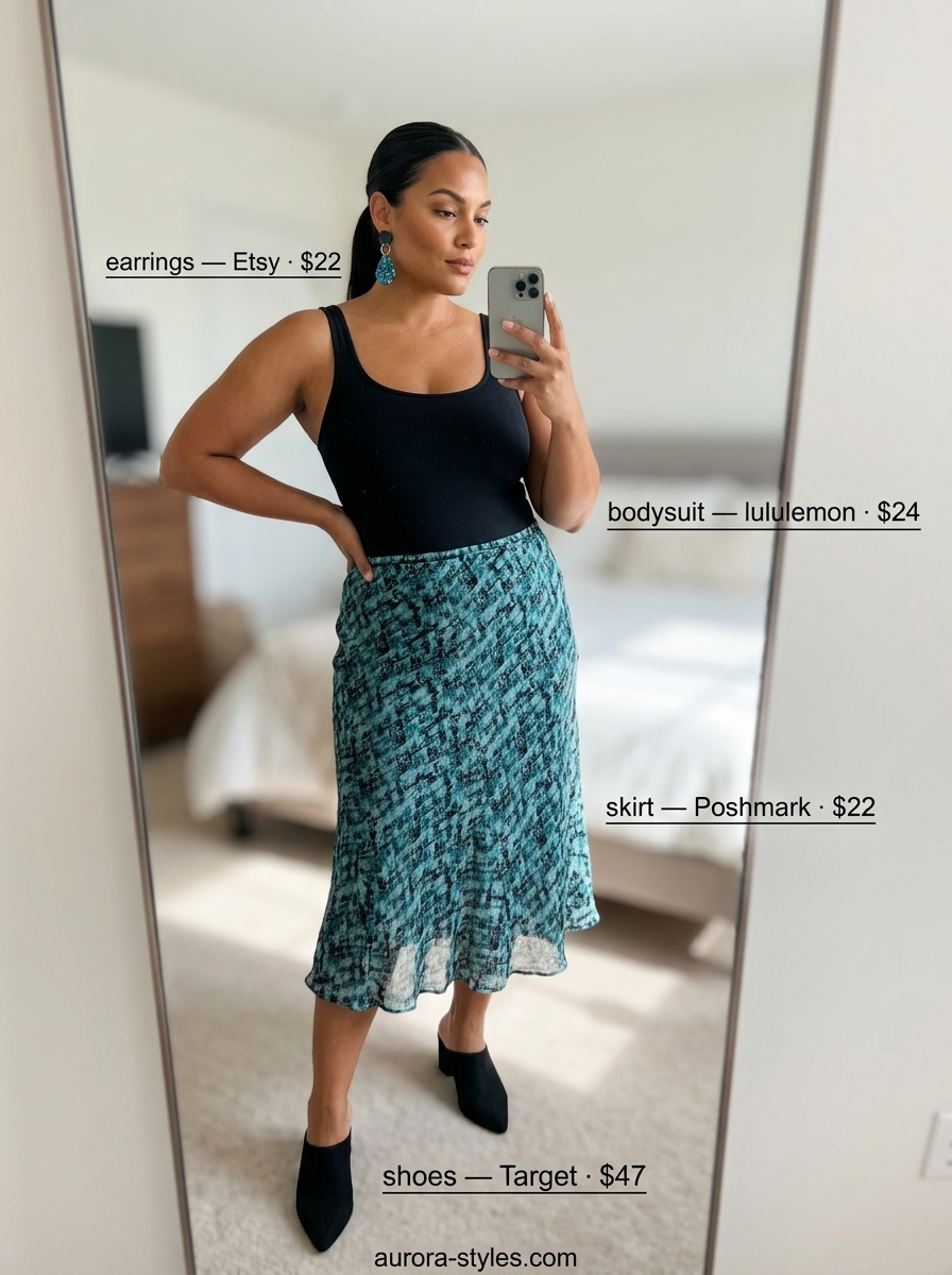 flattering curvy outfit summer for women 2026 outfit idea - fashion styling inspiration