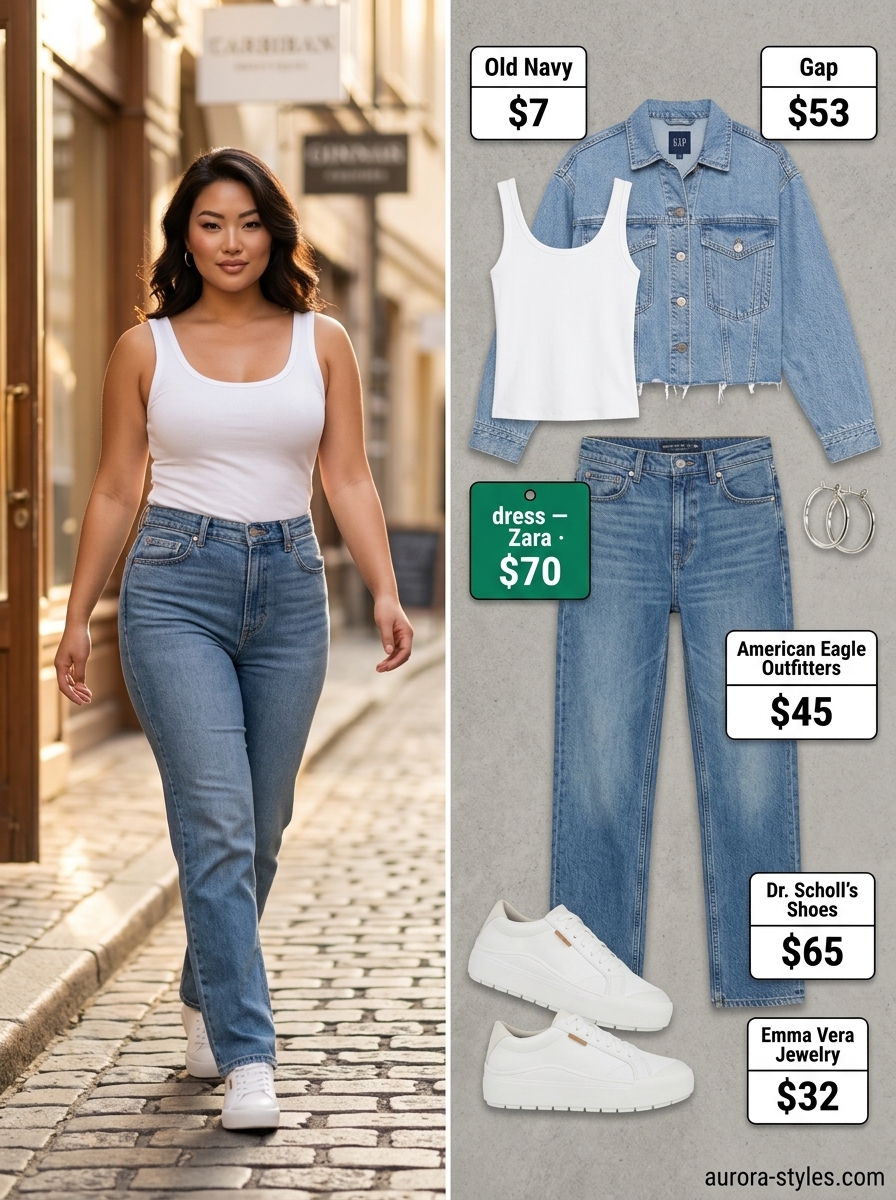 flattering curvy outfit summer for women 2026 outfit idea - fashion styling inspiration