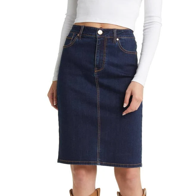 skirt 1822 Denim Women's High Waist Denim Skirt Nordstrom $54