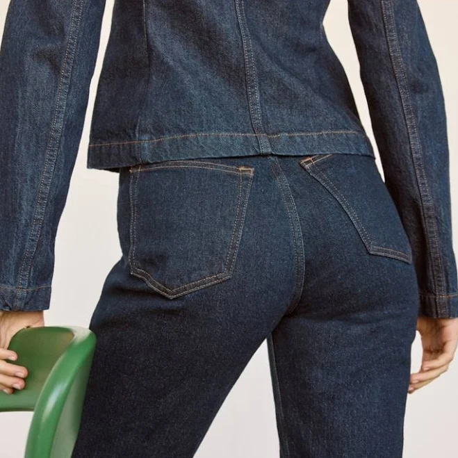 jeans Abercrombie & Fitch Women's 90s Ultra High Rise Straight Jean Abercrombie & Fitch $59.99