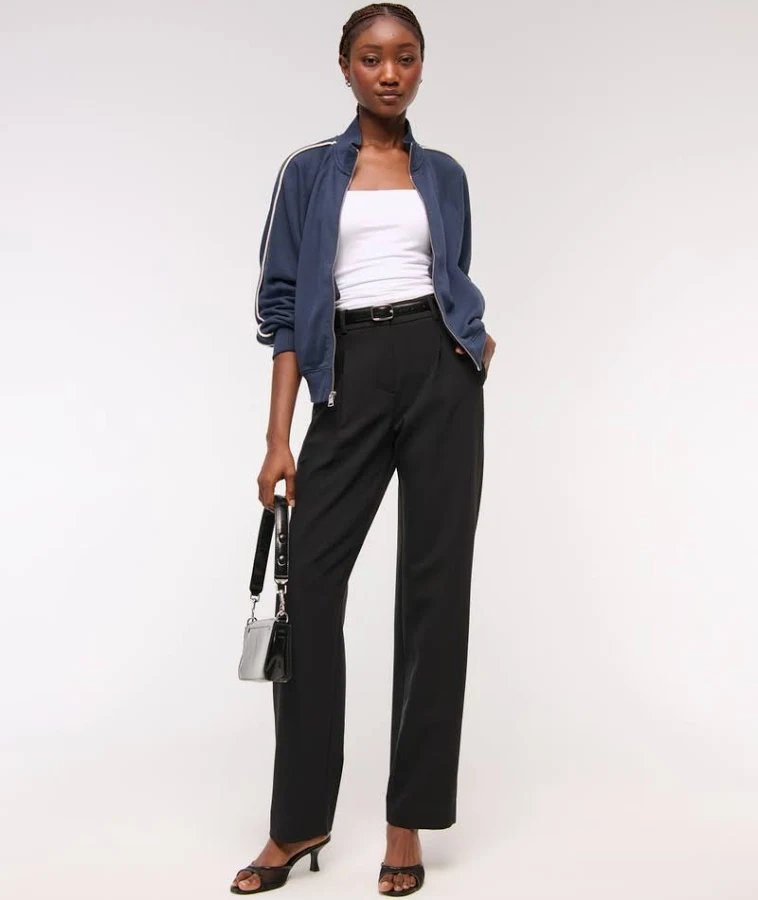 pants Abercrombie & Fitch Women's Quinn Tailored Straight Pant Abercrombie & Fitch $90