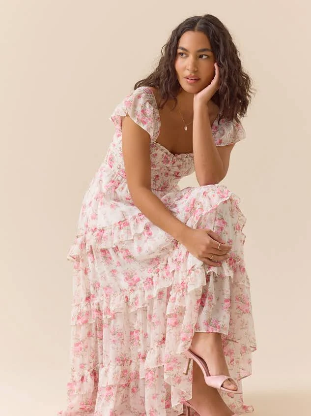sundress Altar'd State Korah Floral Maxi Dress Altar'd State $148