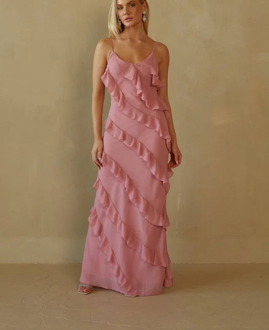 dress American Threads Elizabeth Tiered Ruffle Maxi Dress American Threads $84.08