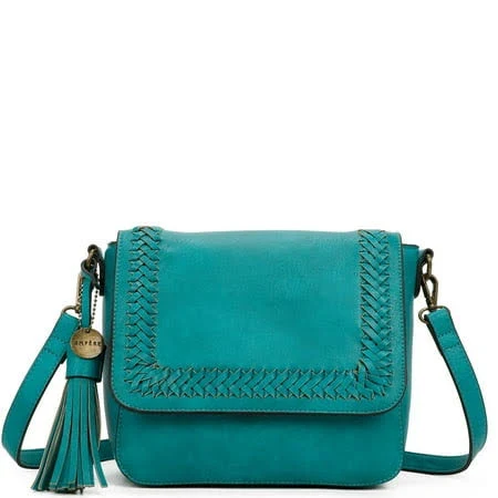 bag Ampere Creations Della Vegan Leather Crossbody Bag Walmart - Ampere Creations $47.6