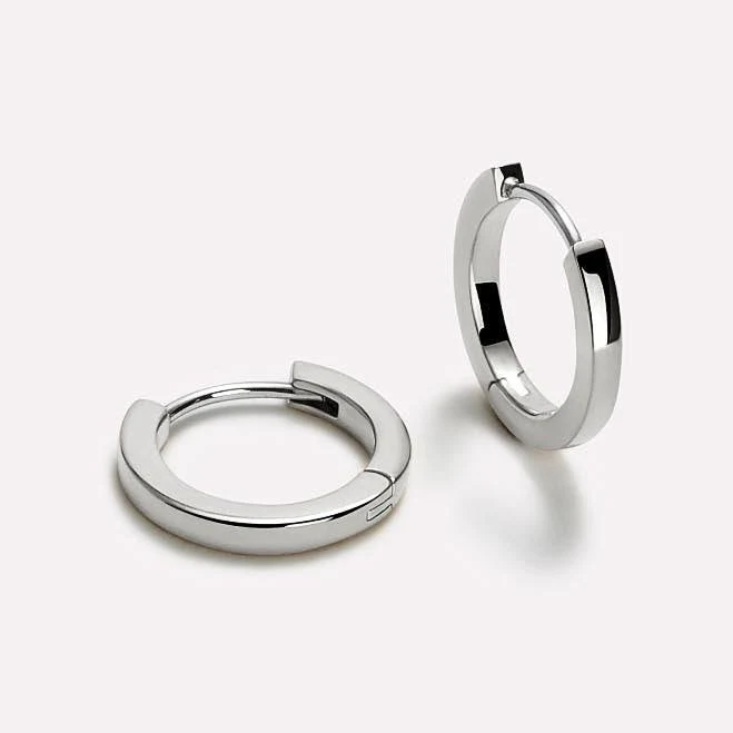 accessory Ana Luisa Silver Huggie Hoop Earrings Ana Luisa $45