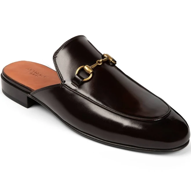 shoes Anthony Veer Men's Milano Horsebit Mule Loafers Macy's $183.2