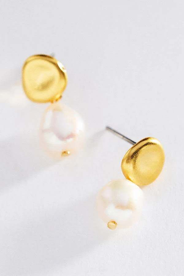 accessory Anthropologie Delicate Pearl Drop Earrings Anthropologie $48