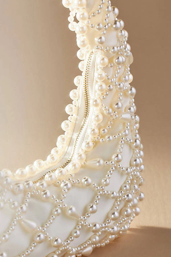 bag Anthropologie Lucy Satin Pearl Handbag anthropologie.com $125