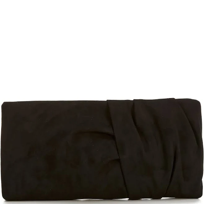 bag Antonio Melani Franny Suede Ruched Clutch Dillard's $59.25