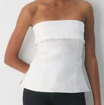 top Aritzia Babaton Element Linen Tube Top Aritzia $98