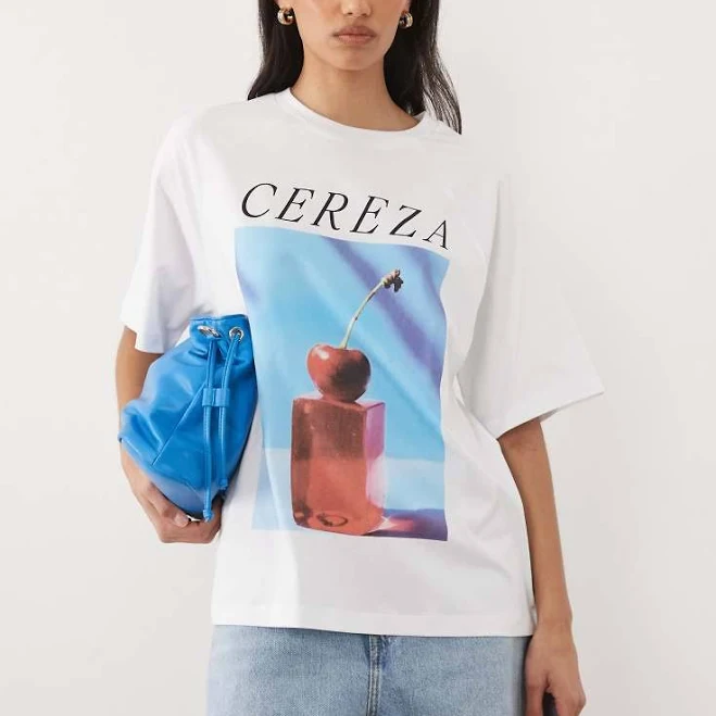 top ASOS Oversized Cherry Graphic T-Shirt ASOS $26.24