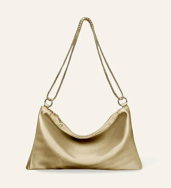 bag Azazie Women's Satin Metal Bridesmaid Bags Azazie.com $25