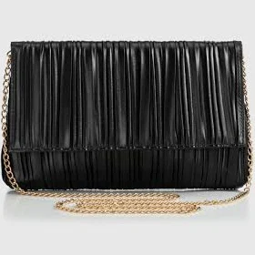 bag BABEYOND Metallic Pleated Clutch Purse Babeyond $27.2