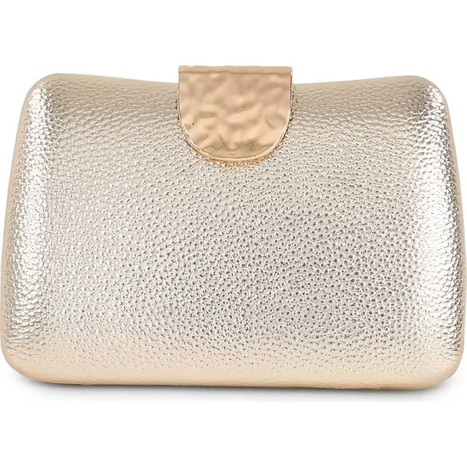 bag Badgley Mischka Tatum Faux Leather Clutch Nordstrom $71.4