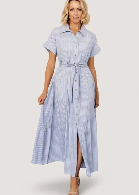 dress Baltic Born Covey Button-Up Maxi Dress Baltic Born $44.4